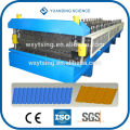 Pass CE und ISO YTSING-YD-1231 Doppel gewellte Dachblech Rollenformmaschine / Fliesenhersteller Maschinenhersteller